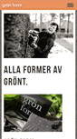 Mobile Screenshot of gronform.se